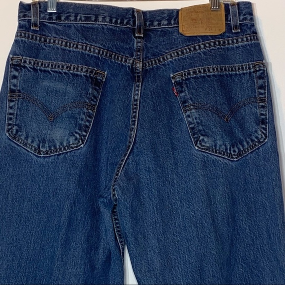 Vintage 2000s Levi’s 550 Relaxed Fit Denim Jeans Sz W34 x L32